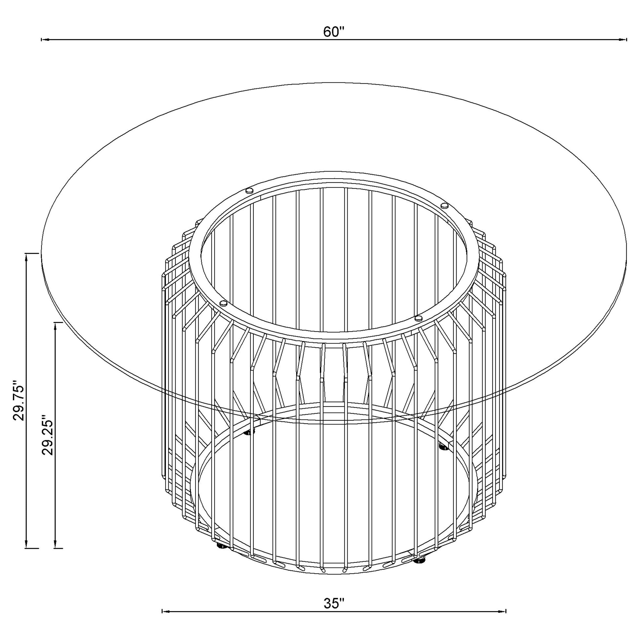 Veena 5 Pc Dining Set