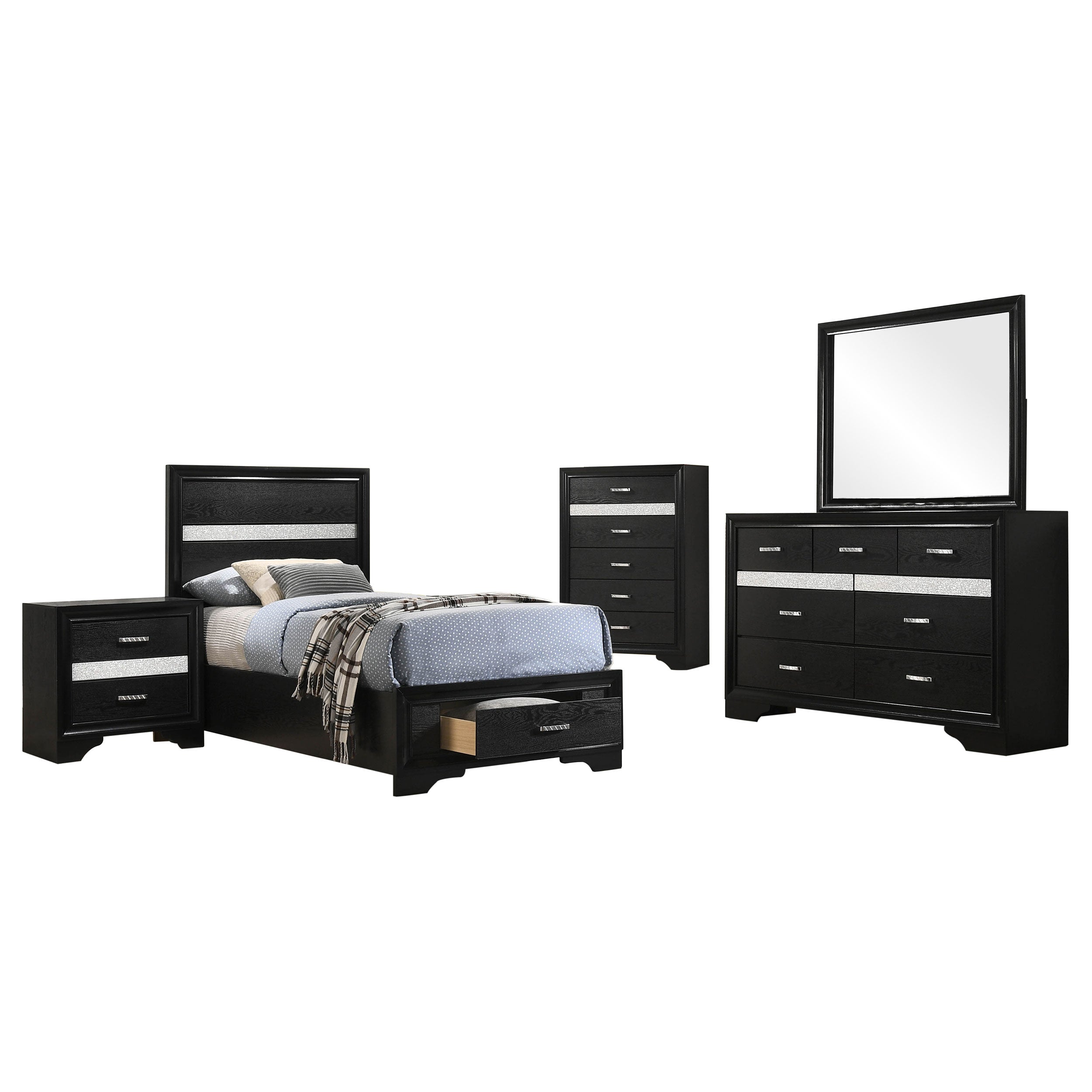 Miranda Bedroom Sets Black