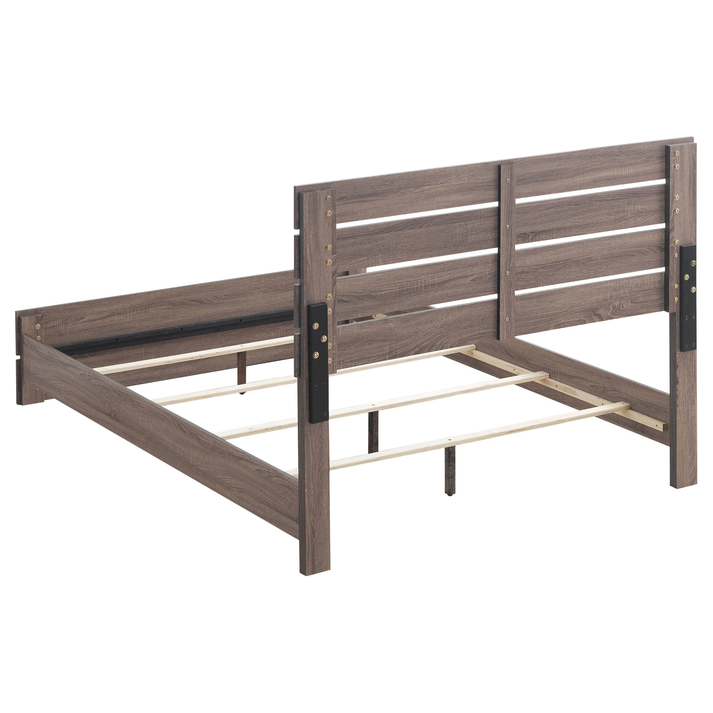 Brantford Wood Storage Panel Bed