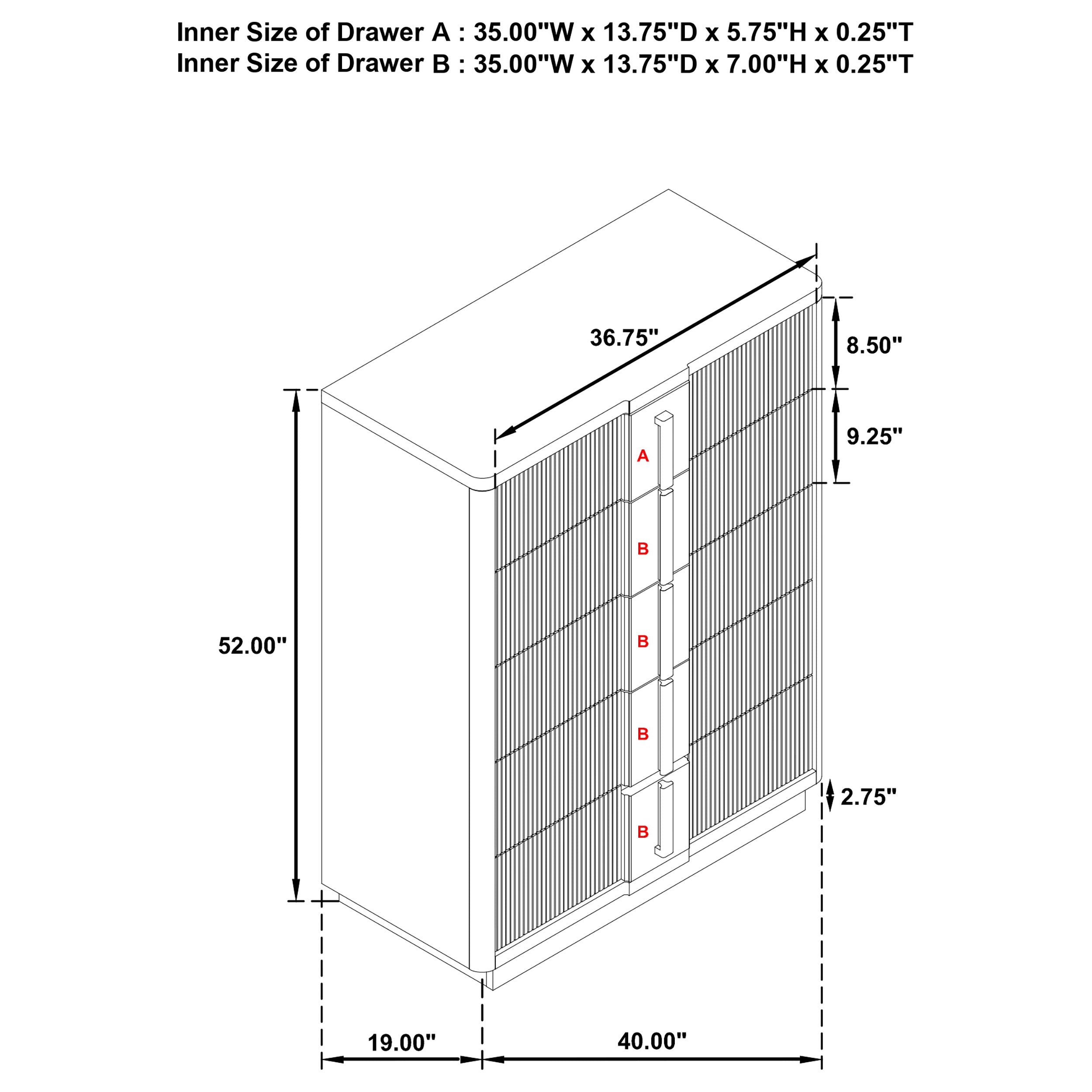 Terrace Chest of Drawers