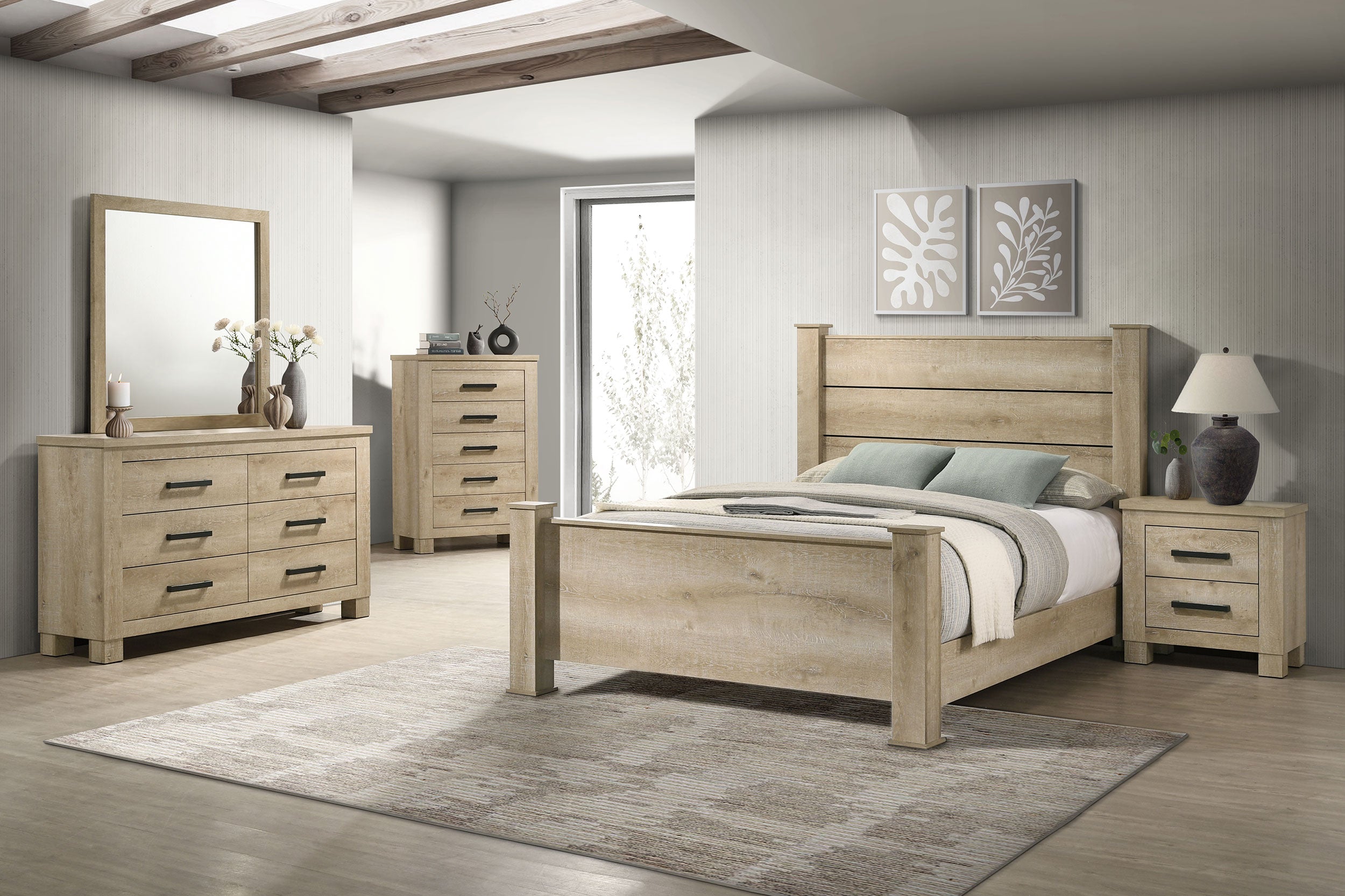 Oakglen Dresser with Mirror