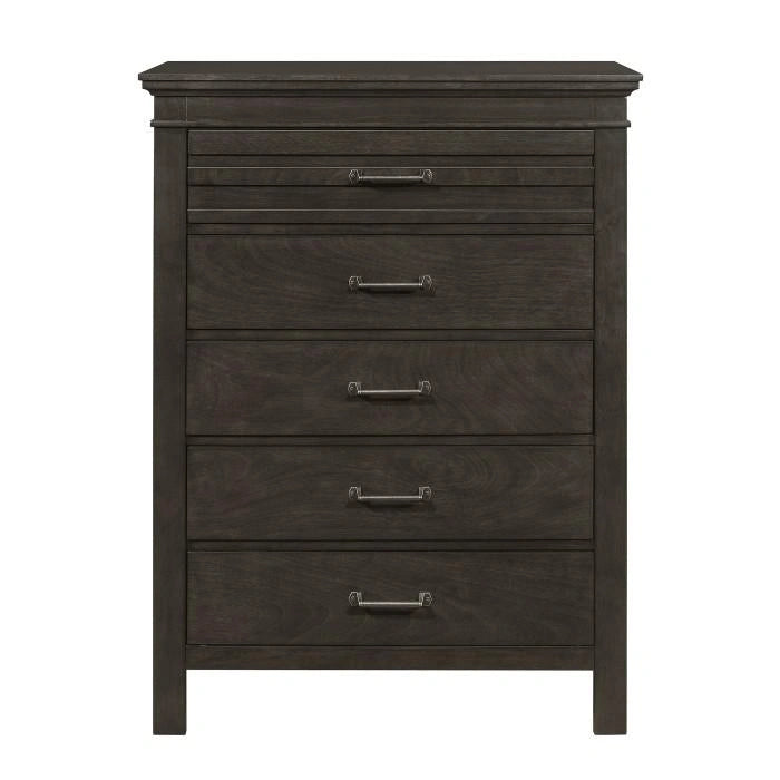 Blaire Farm Chest in Saddle Brown Wood 1675-9