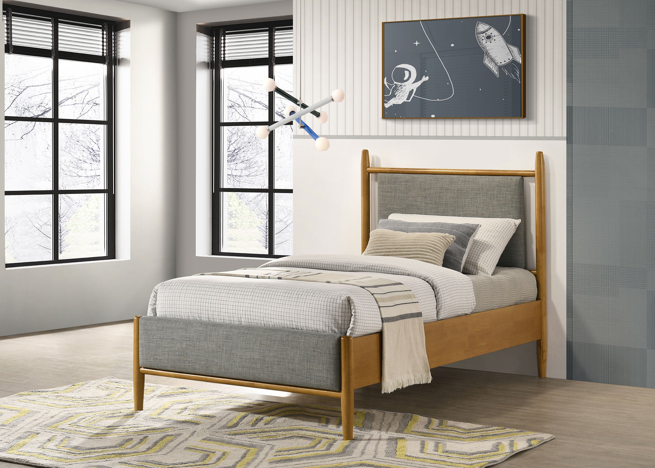 Mason Panel Platform Bed