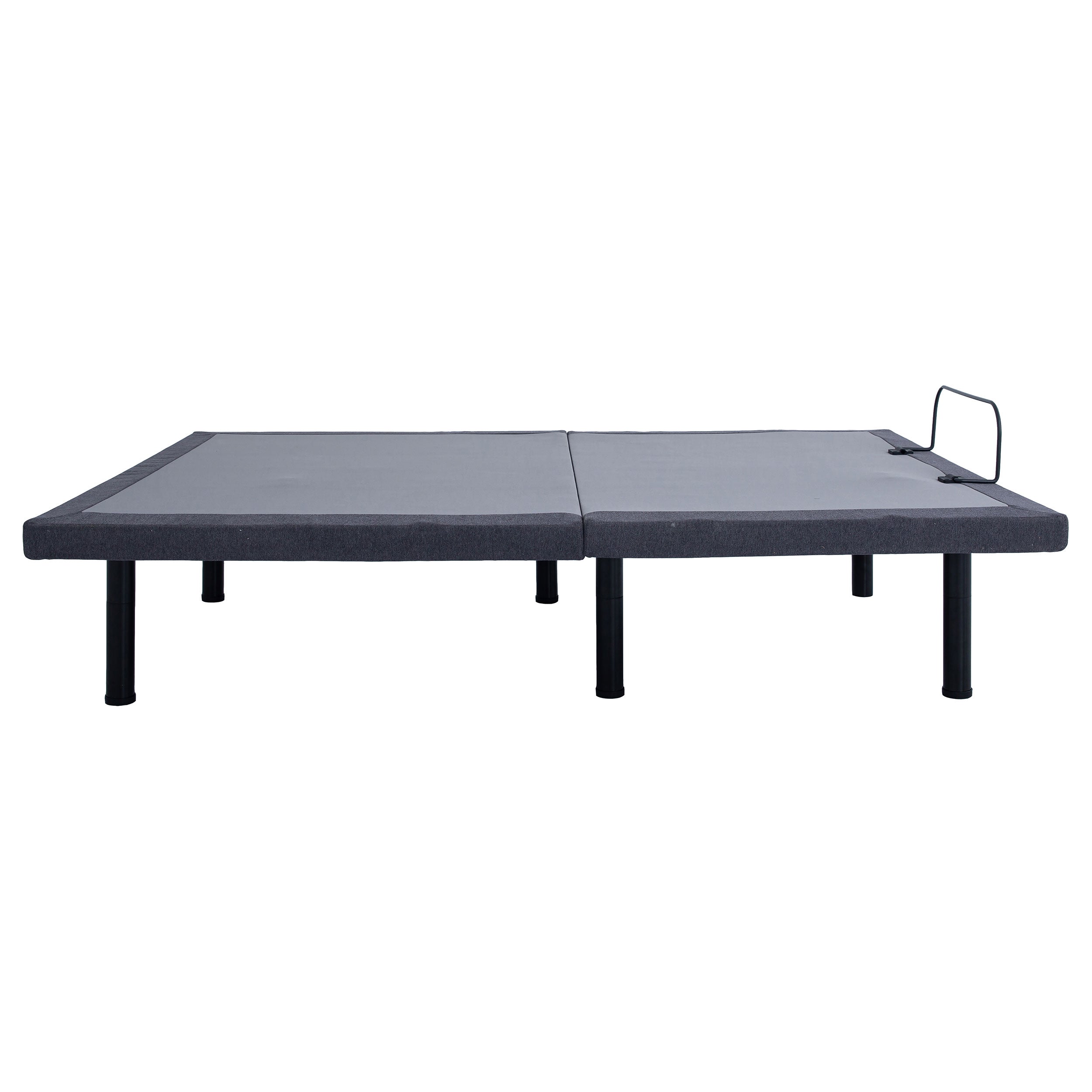Negan Eastern King, E.King, Queen, & Twin XL Adjustable Bed Base Grey and Black