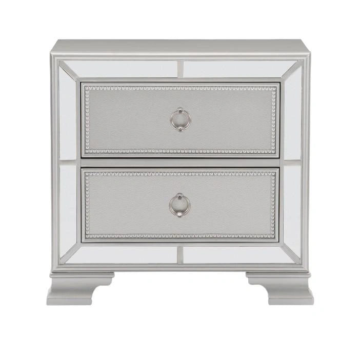 Avondale Nightstand in Silver 1646-4