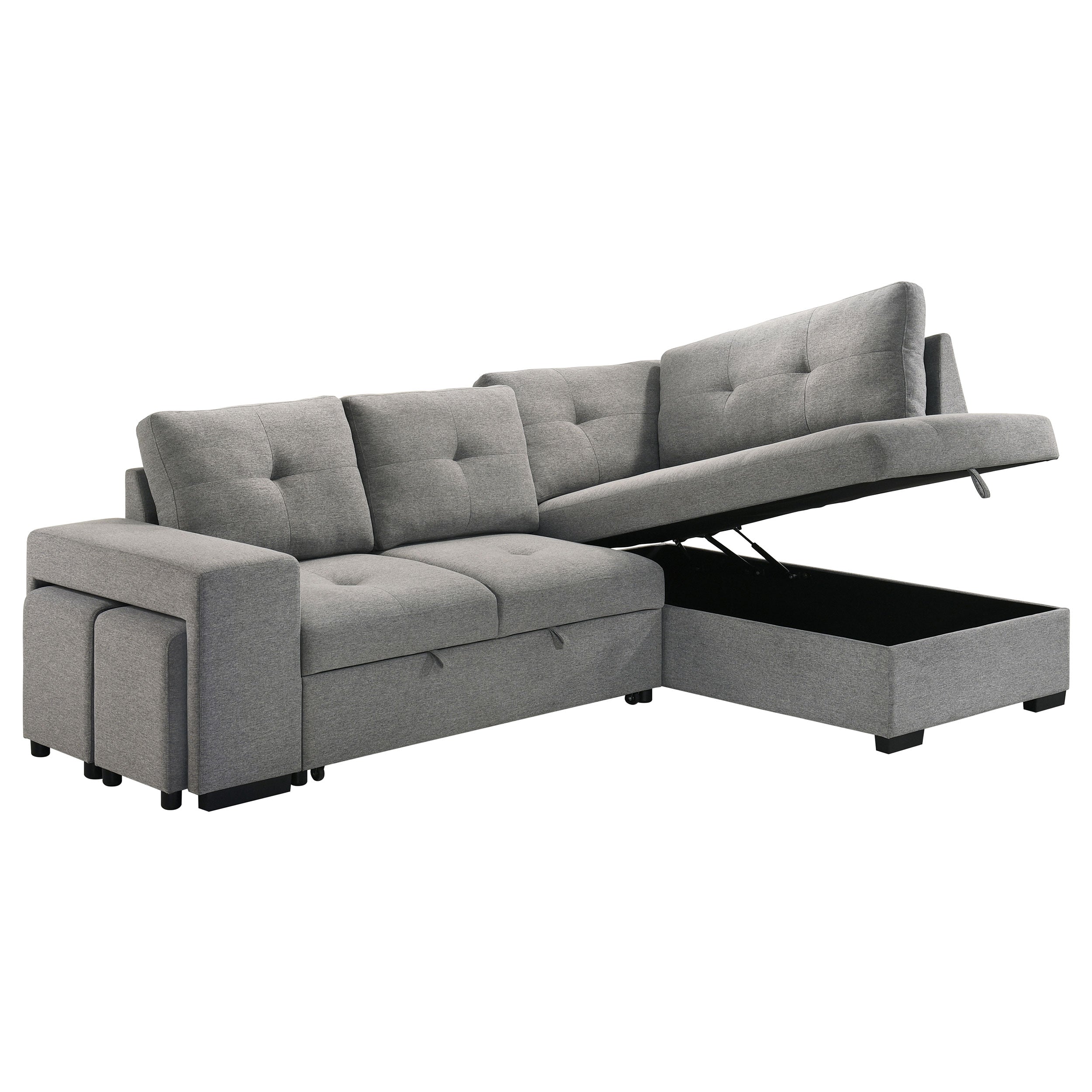 Roanne Pull-Out Sleeper Sectional Sofa