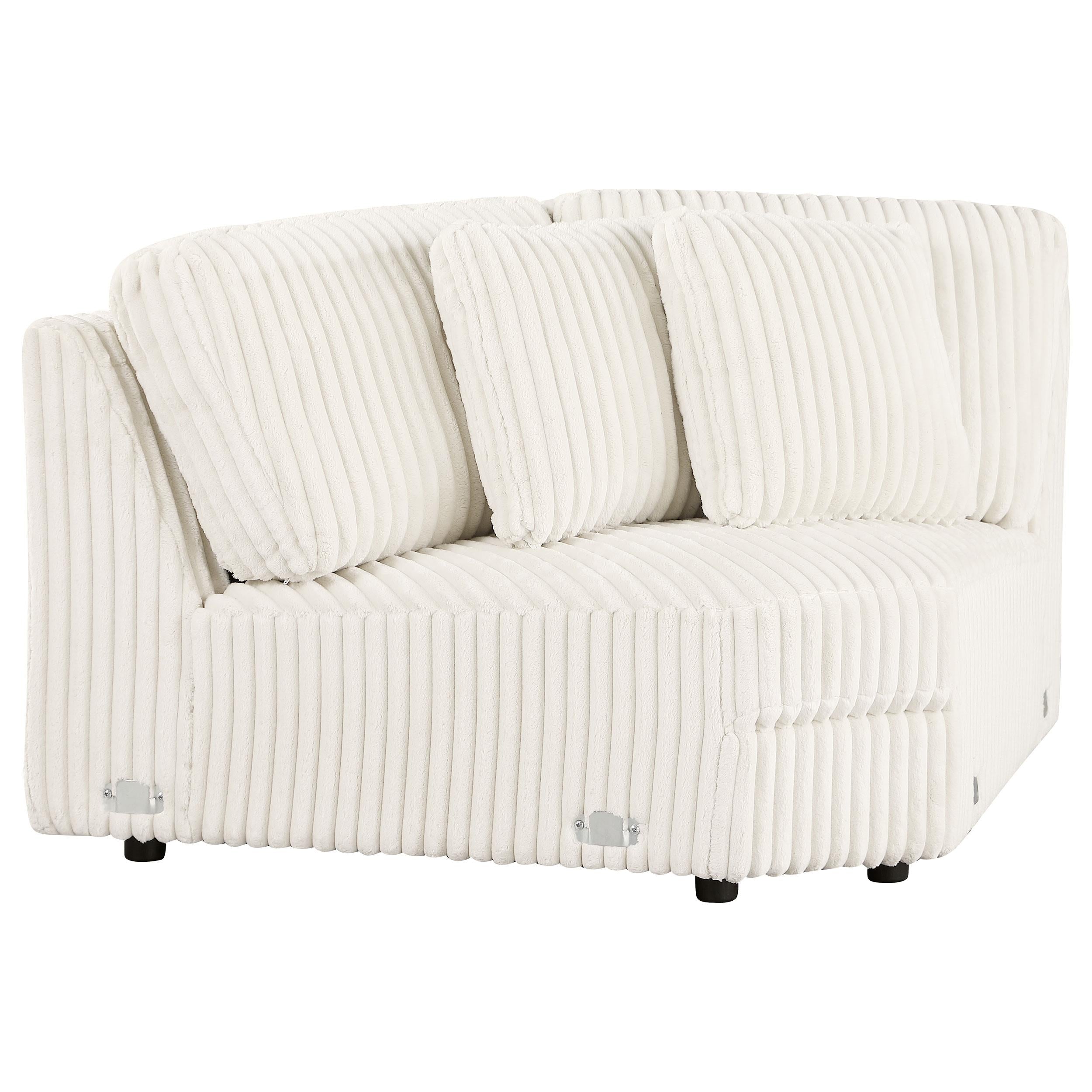 Emberson Upholstered Modular Sectional Sofa Ivory