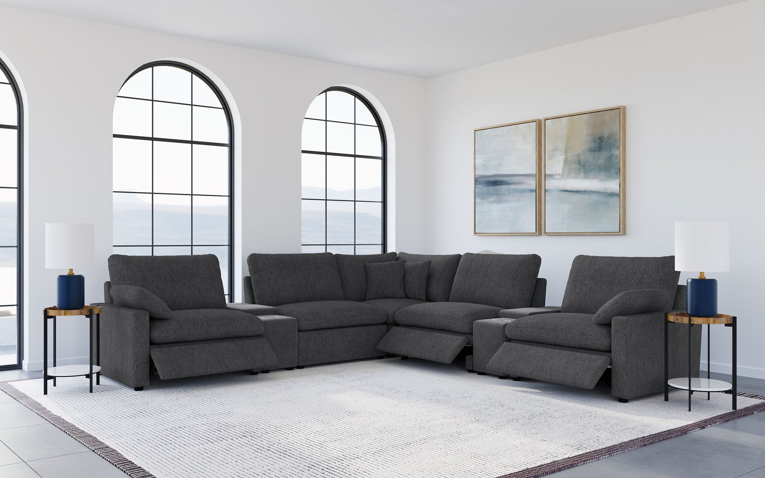 Collins Modular Power Reclining Sectional Sofa