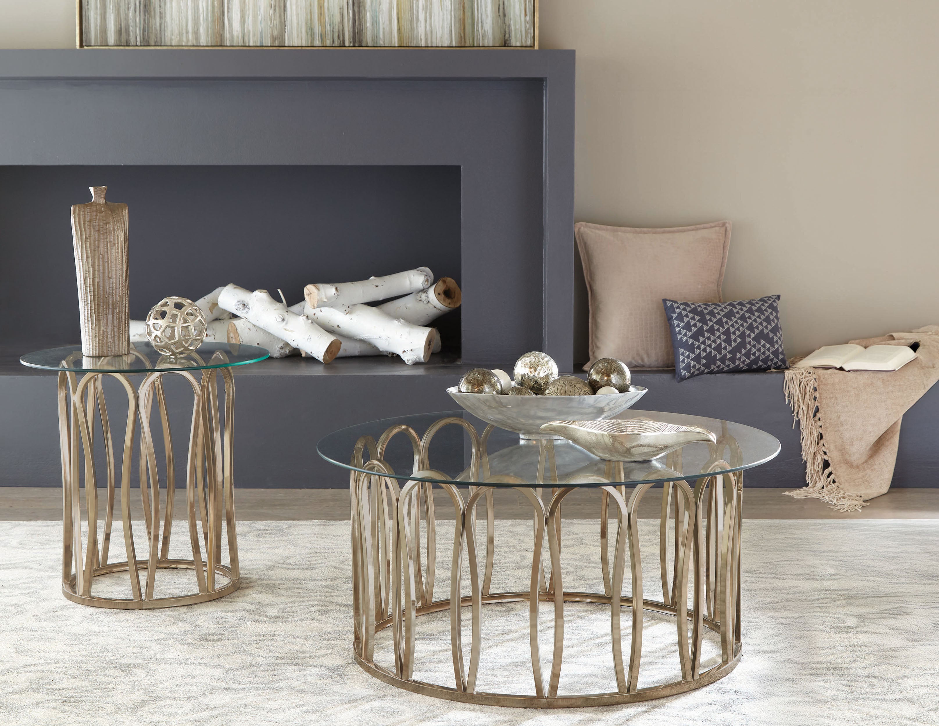 Monett Coffee Table Set