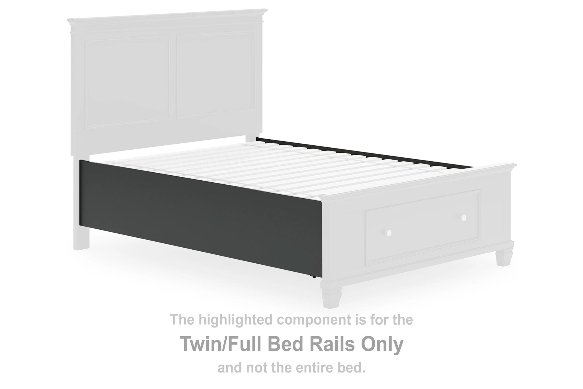 Lanolee Panel Storage Bed