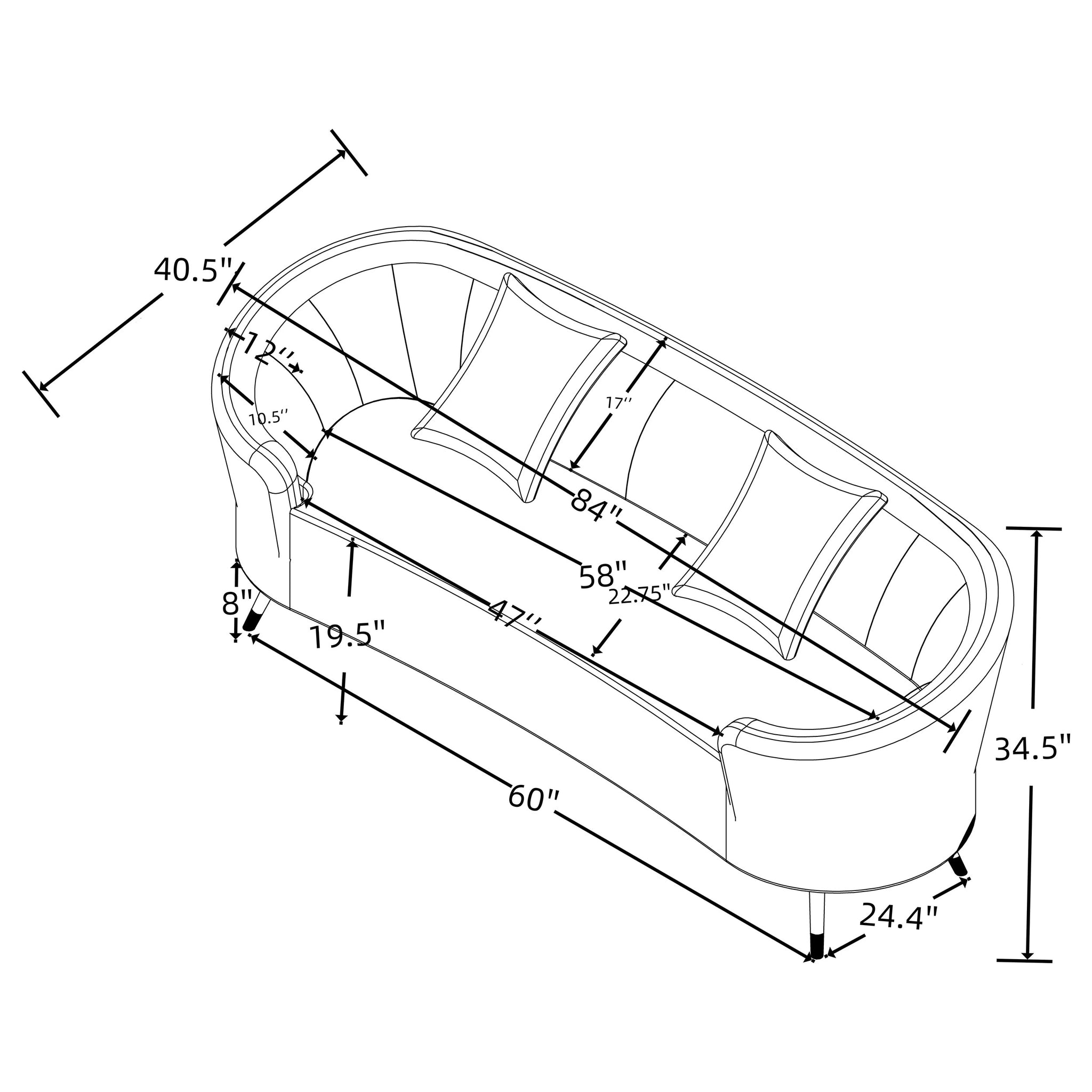 Ellorie Loveseat