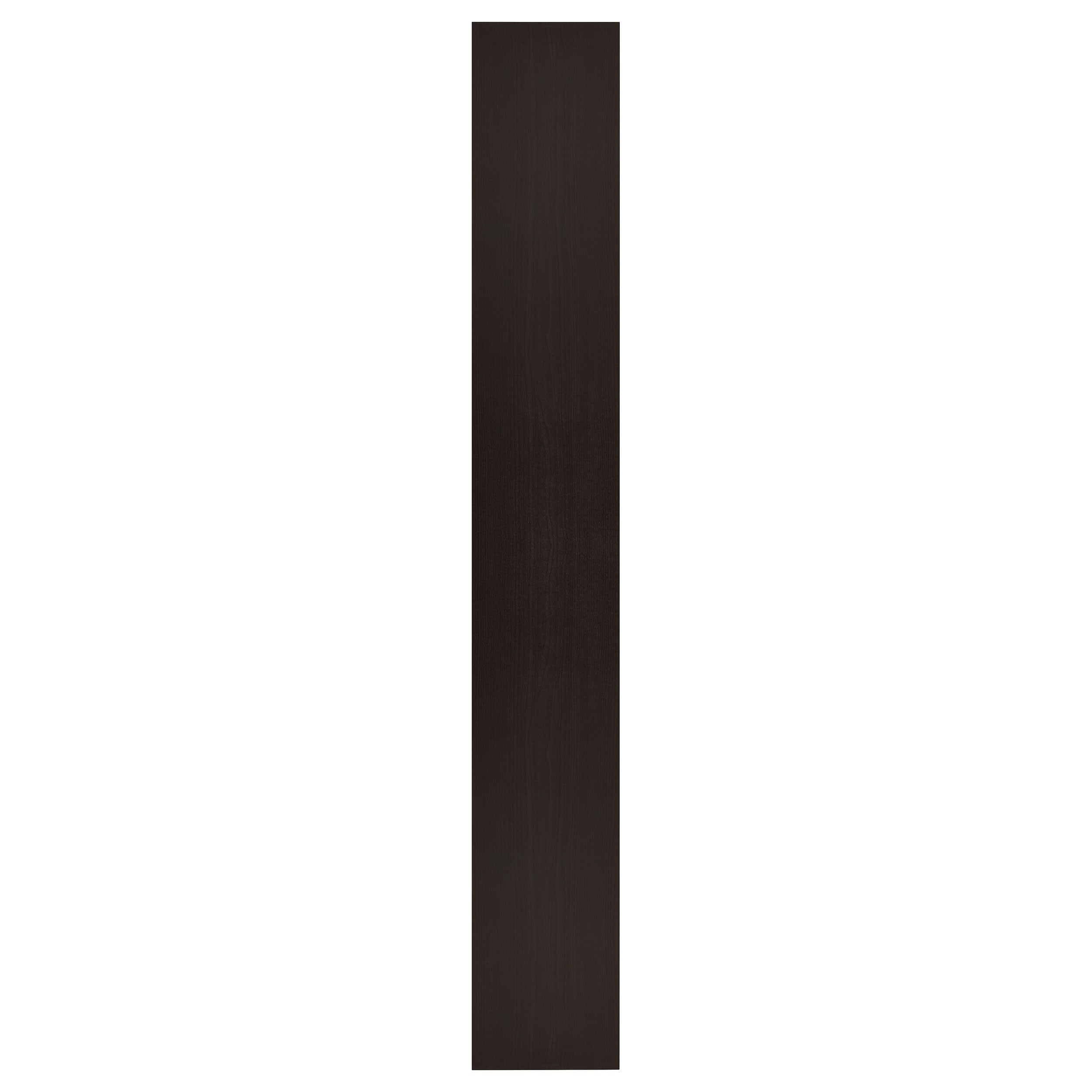 Eliam Rectangular Bookcase with 2 Fixed Shelves Cappuccino