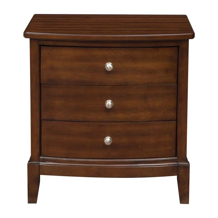 Cotterill 3 Drawer Nightstand in Cherry 1730-4