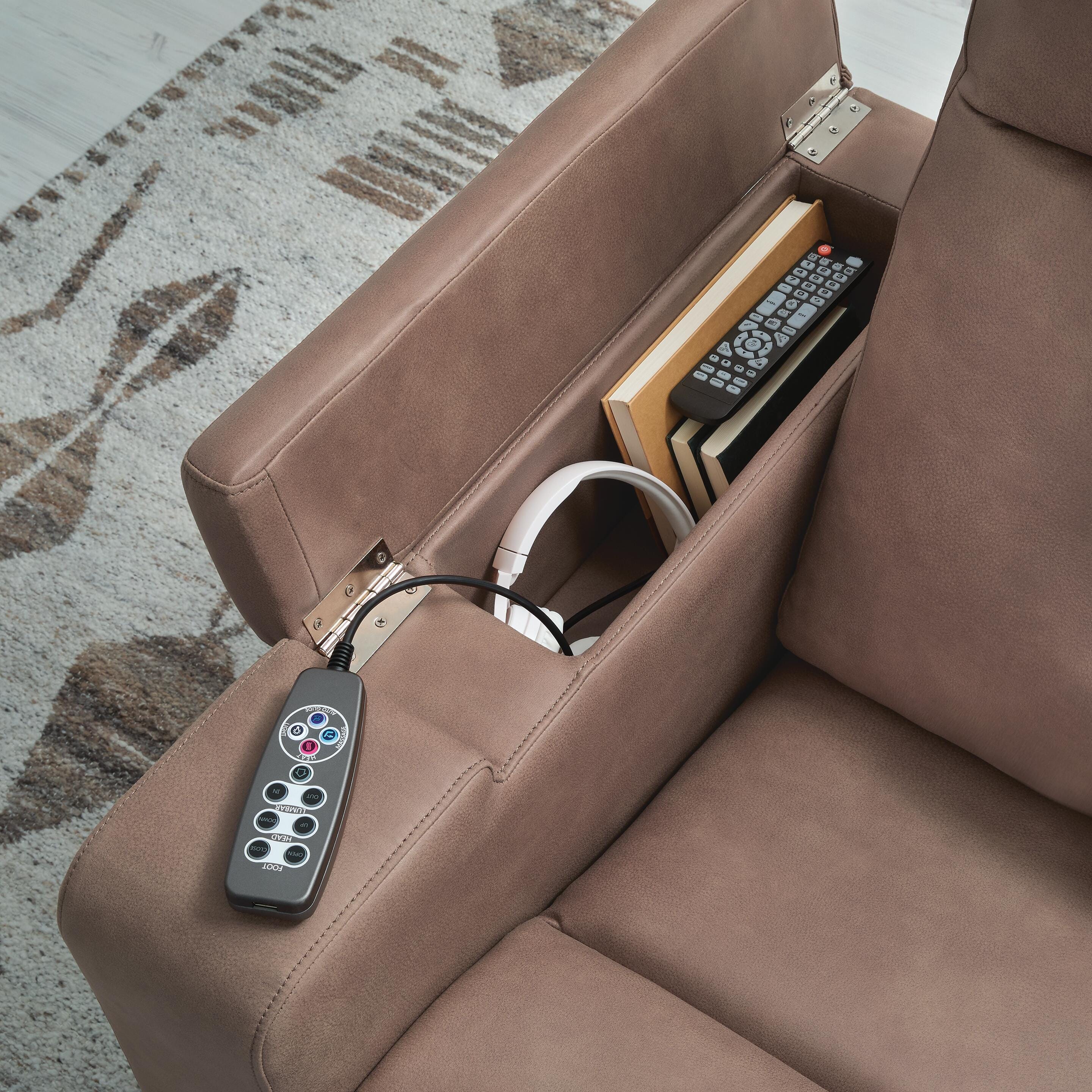 Lorrenton Power Glider Recliner with Audio System
