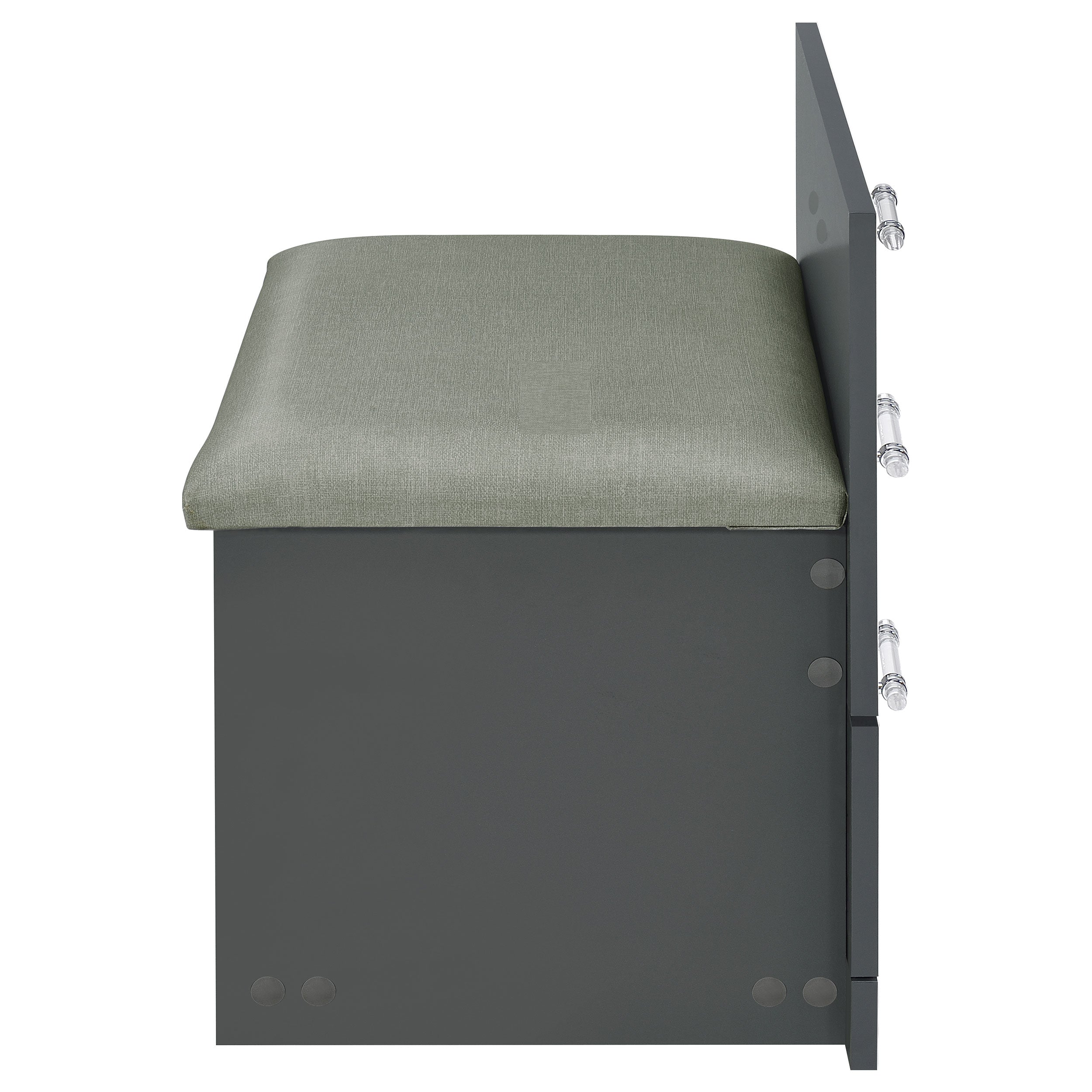 Danbury Makeup Vanity Table with LED Mirror and Stool