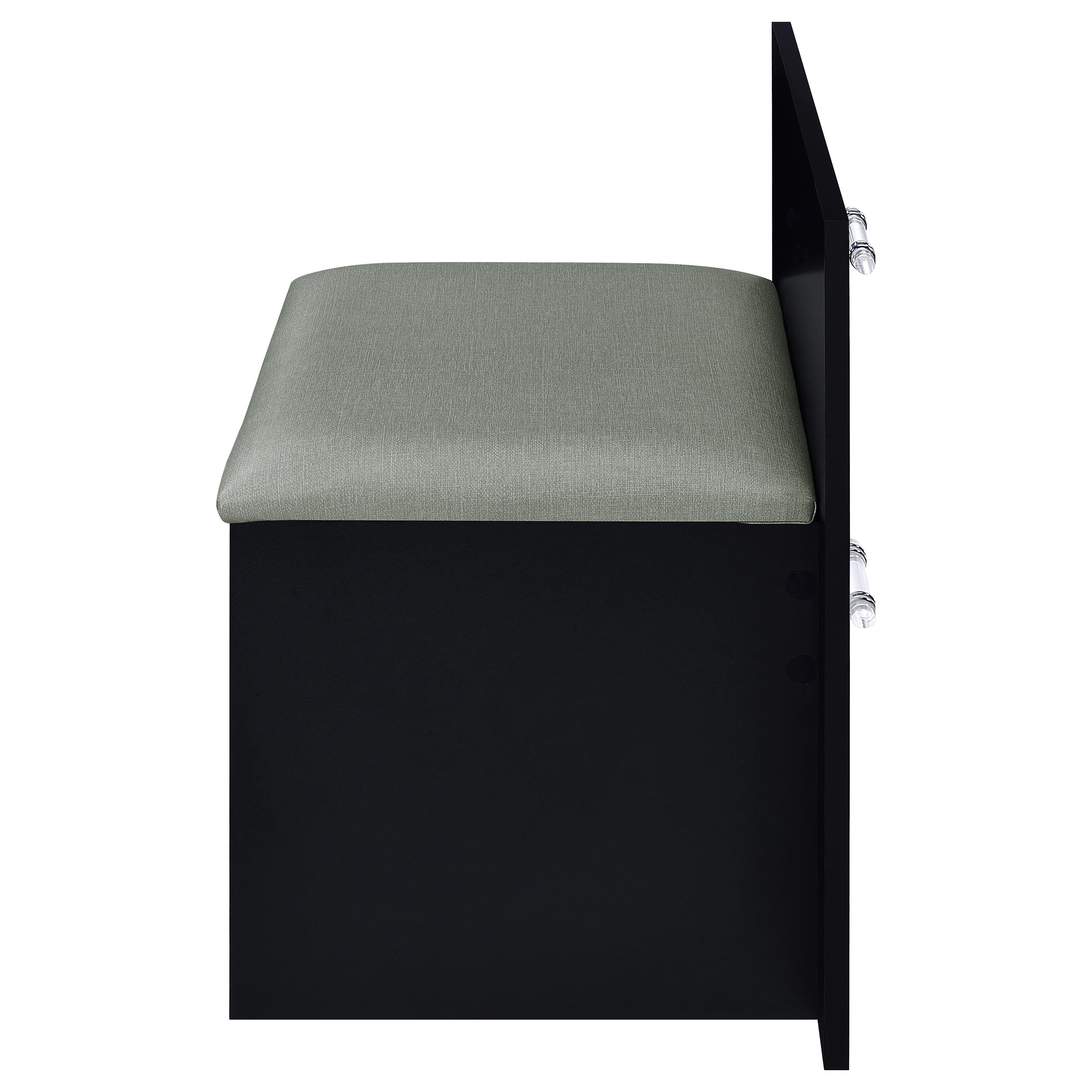 Flora Makeup Vanity Table with LED Mirror and Stool