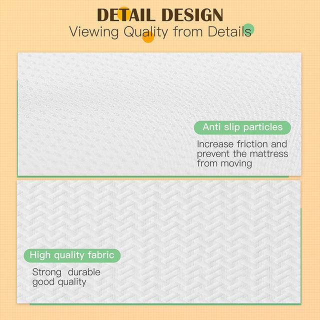 Forsythia 8" Queen Green Tea Gel Memory Foam