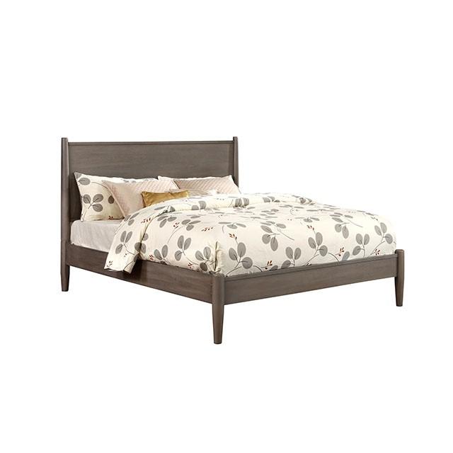 Lennart Gray Cal.King, E.king, & Queen Bed