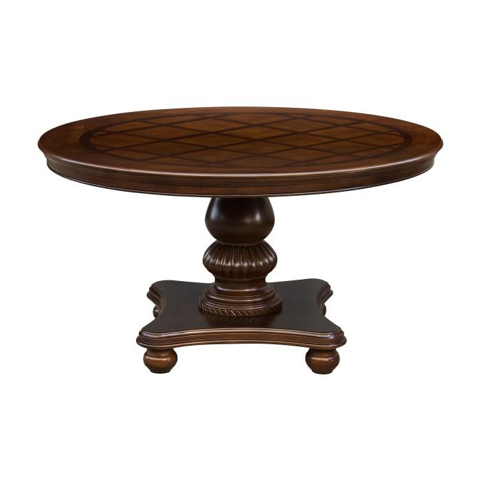 Lordsburg Round Dining Table in Brown Cherry 5473-54*