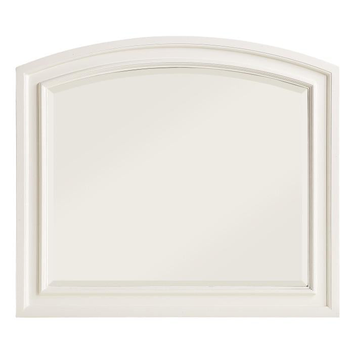 Laurelin Mirror in White 1714W-6