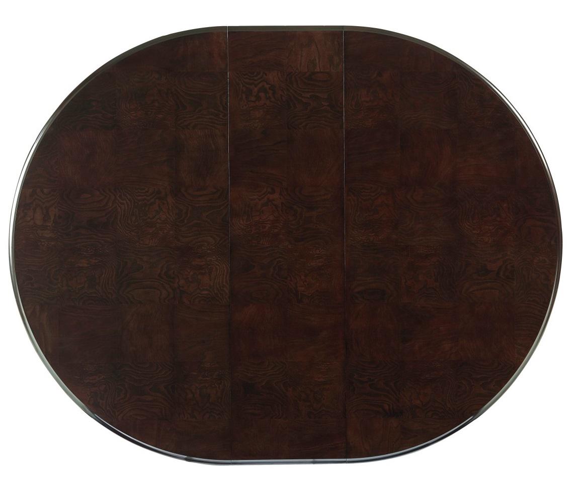 Savion Round/Oval Dining Table in Espresso 5494-76*