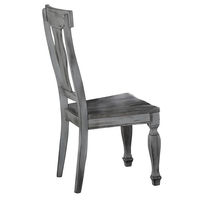 Fulbright Side Chair in Gray (Set of 2)