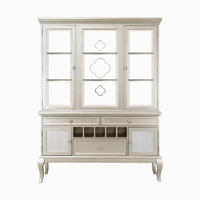 Crawford Buffet and Hutch in Silver 5546-50*