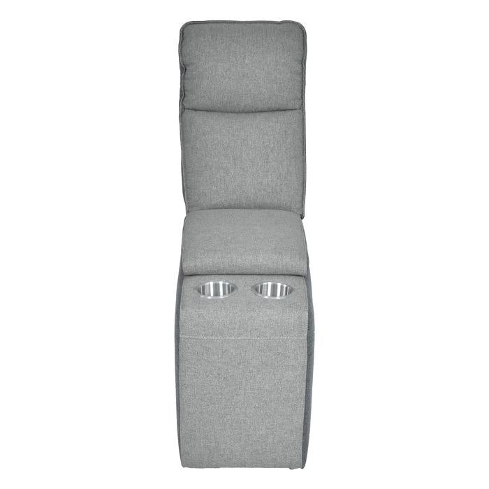 Maroni Console in Dark Gray/Light Gray 8259-CN