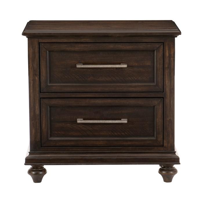 Cardona Nightstand in Driftwood Charcoal 1689-4