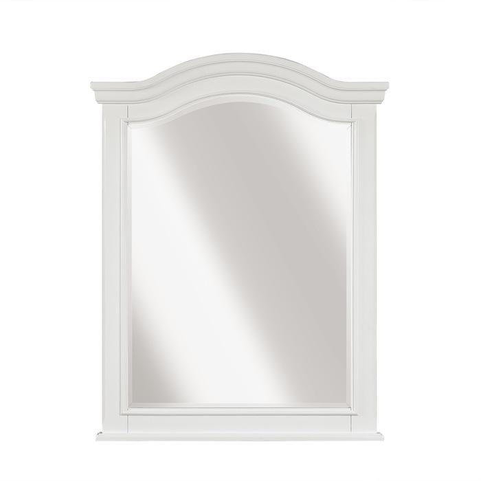 Clementine Mirror in White B1799-6