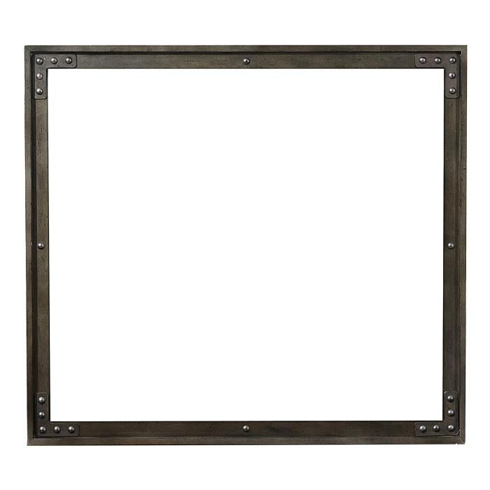 Holverson Mirror in Rustic Brown & Gunmetal 1715-6