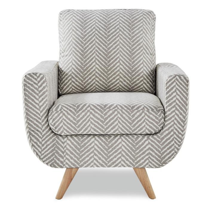 Deryn Accent Chair in Gray 8327GY-1S