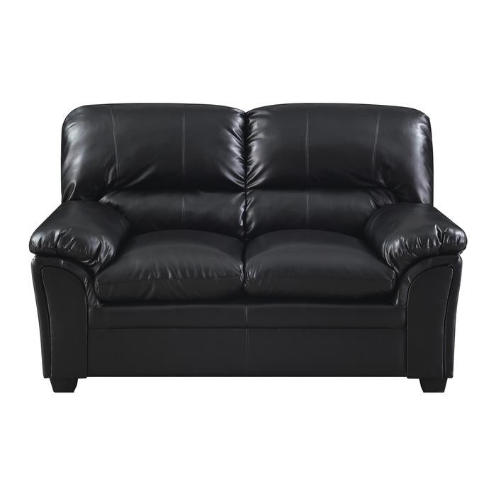 Talon Loveseat in Black 8511BK-2