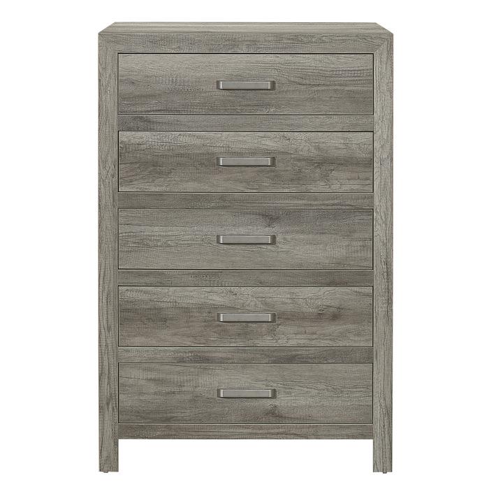 Mandan 5 Drawer Chest in Weathered Gray 1910GY-9