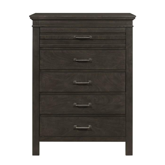 Blaire Farm Chest in Saddle Brown Wood 1675-9