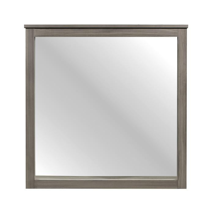 Waldorf Mirror in Dark Gray 1902-6