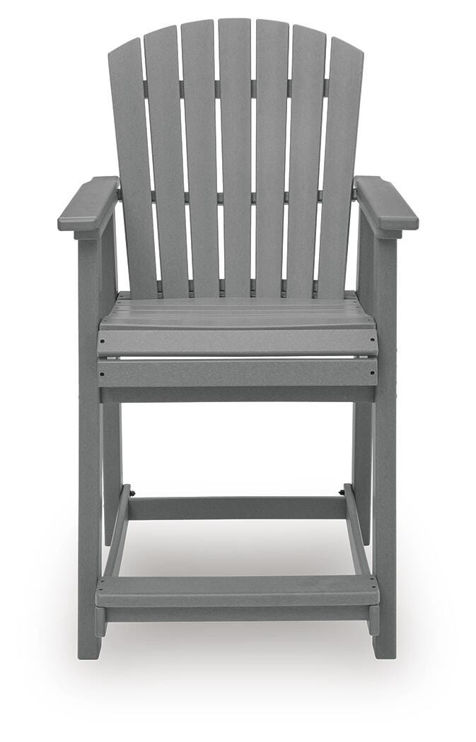 Sanctuary Beach Outdoor Counter Height Bar Stool (Set of 2)
