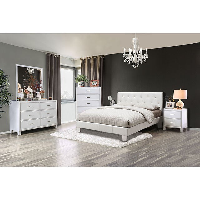 Velen Bed Black & White