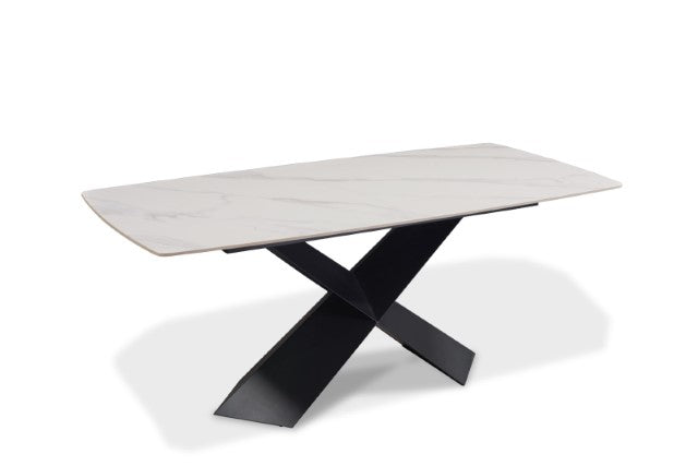 Lenvik 7 Pc Dining Table Set White