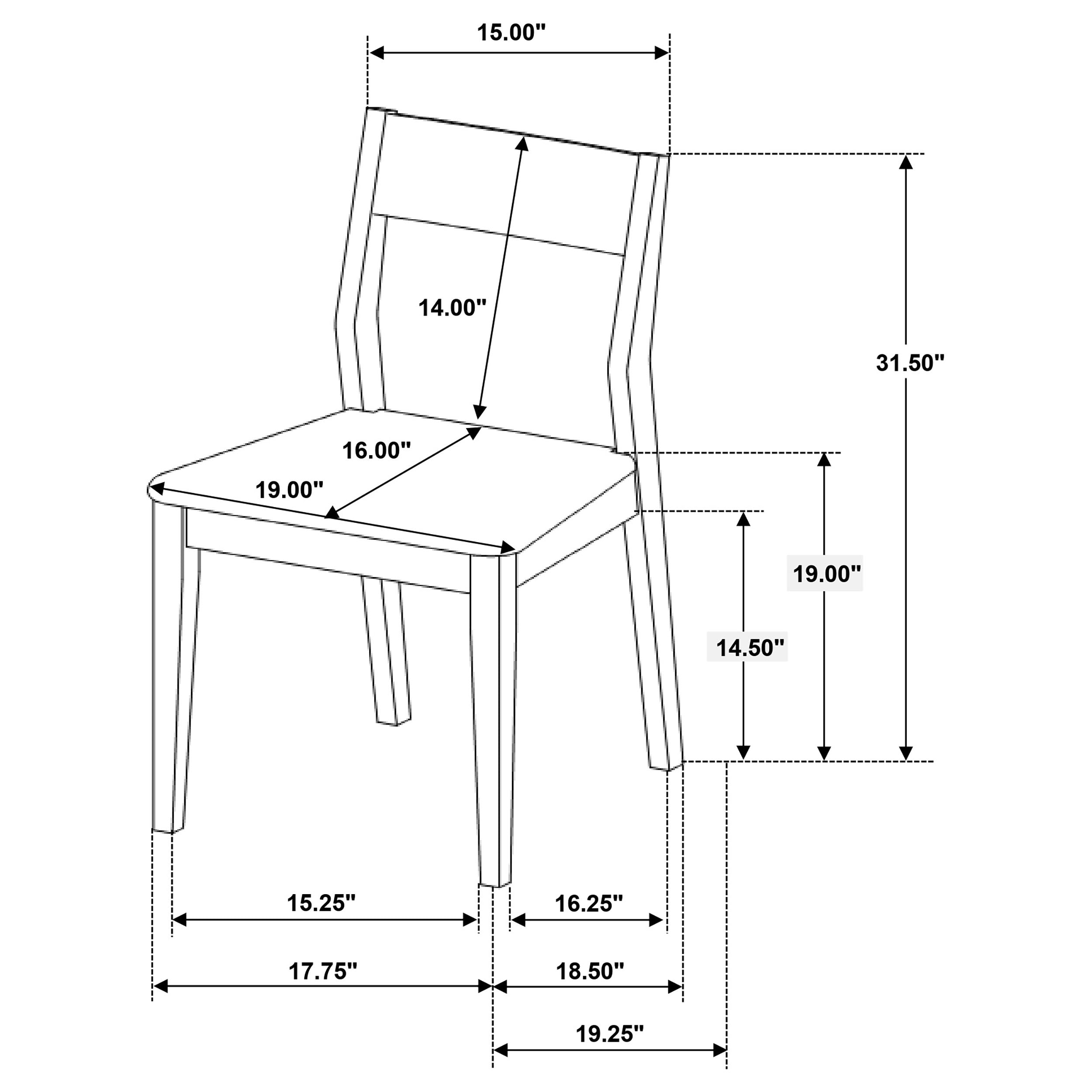 Almonte 5 Pc Dining Set