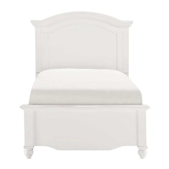 Meghan Full Panel Bed in White 2058WHF-1*