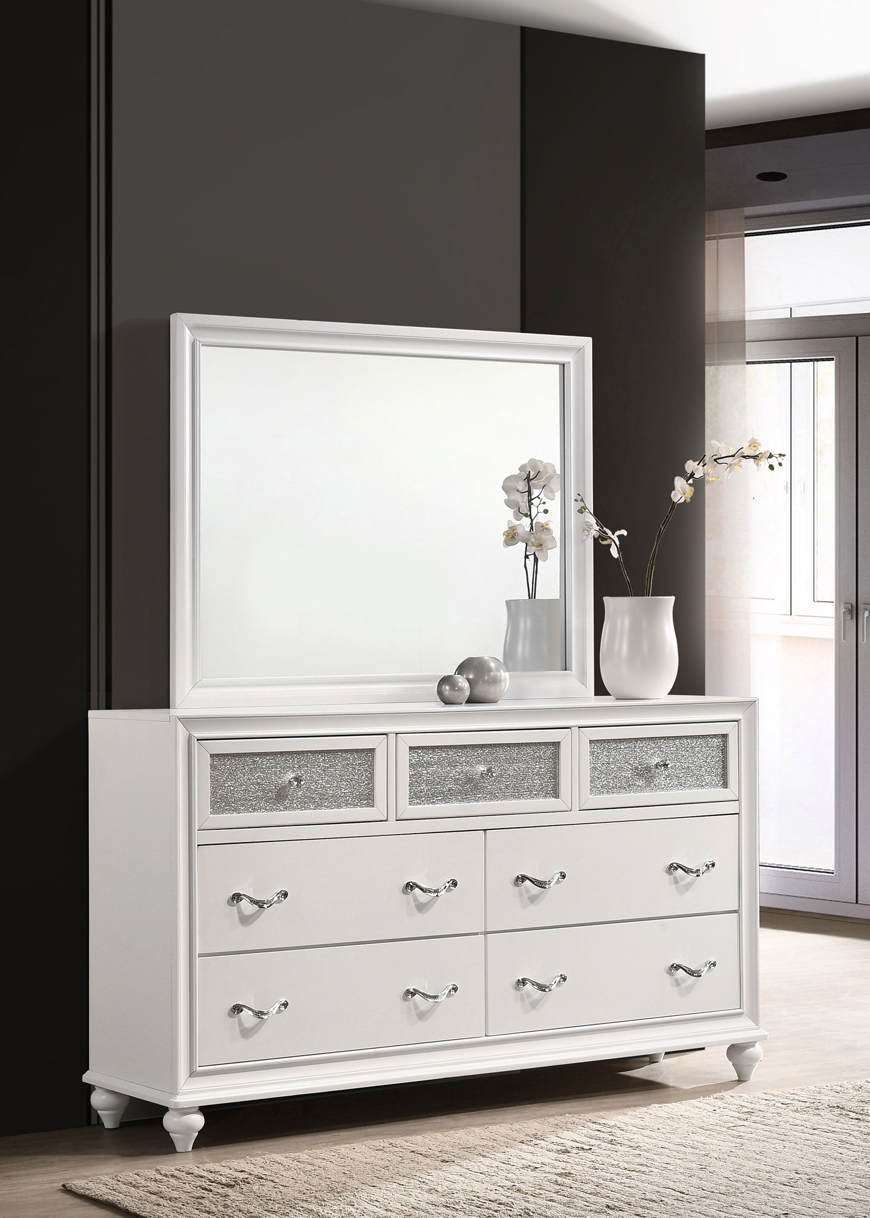 Barzini Dresser With Mirror