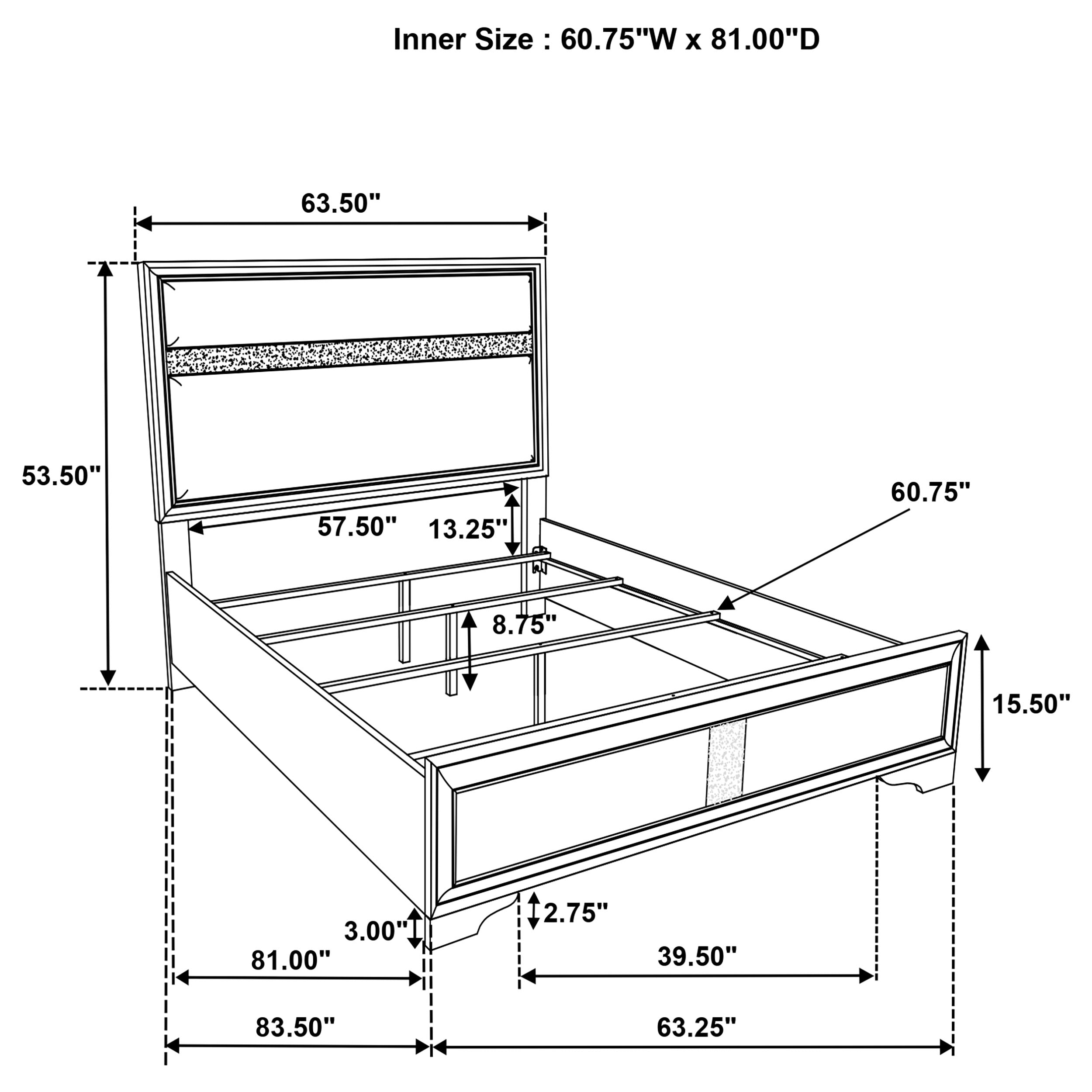 Miranda 4 Pc Bedroom Set