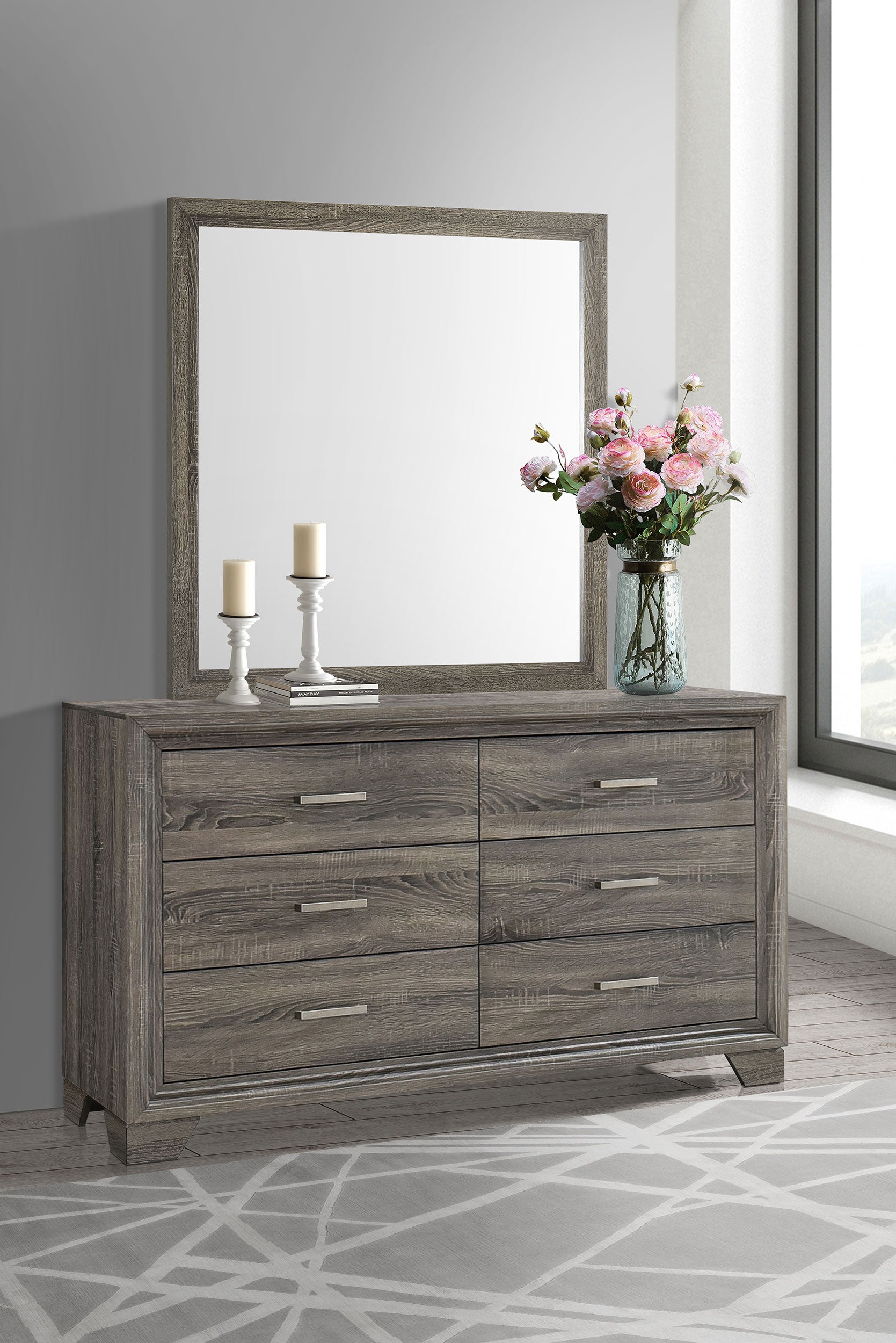 Wright Dresser With Mirror