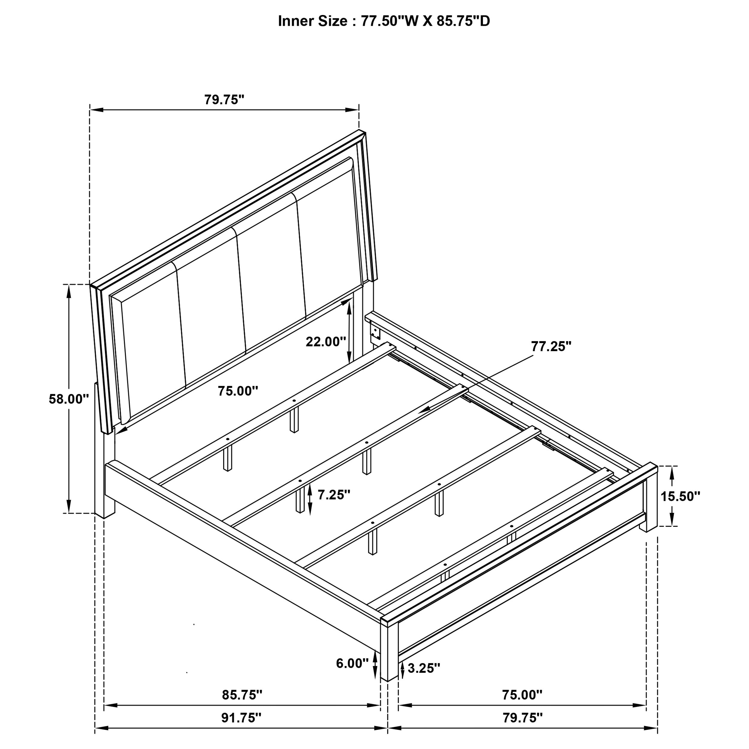 Kieran 4 Pc Bedroom Set