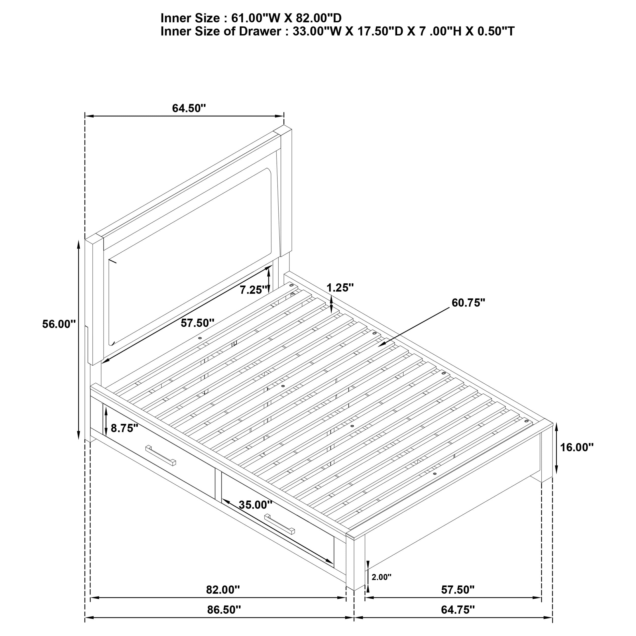 Kenora 5 Pc Bedroom Set