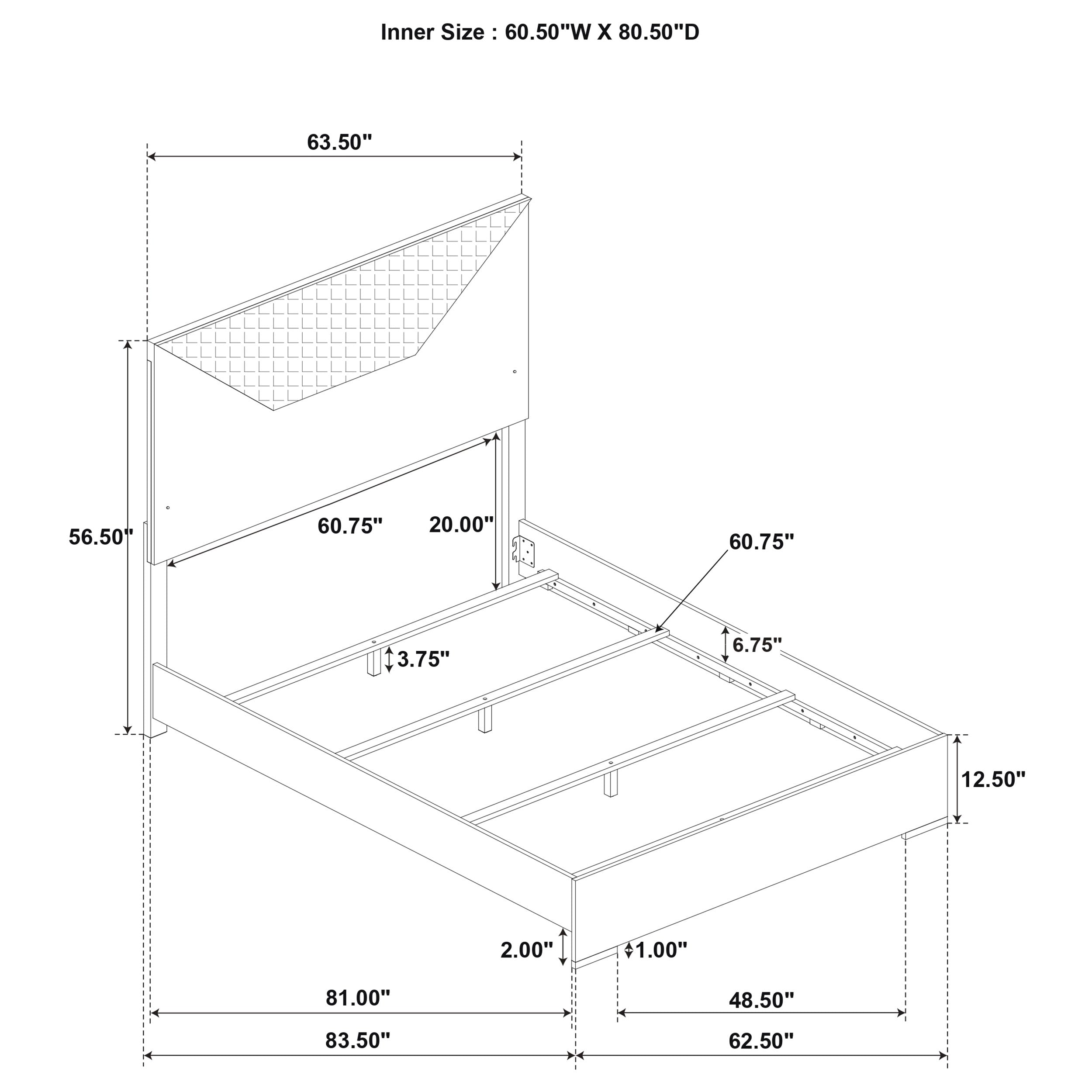 Ives 4 Pc Bedroom Set