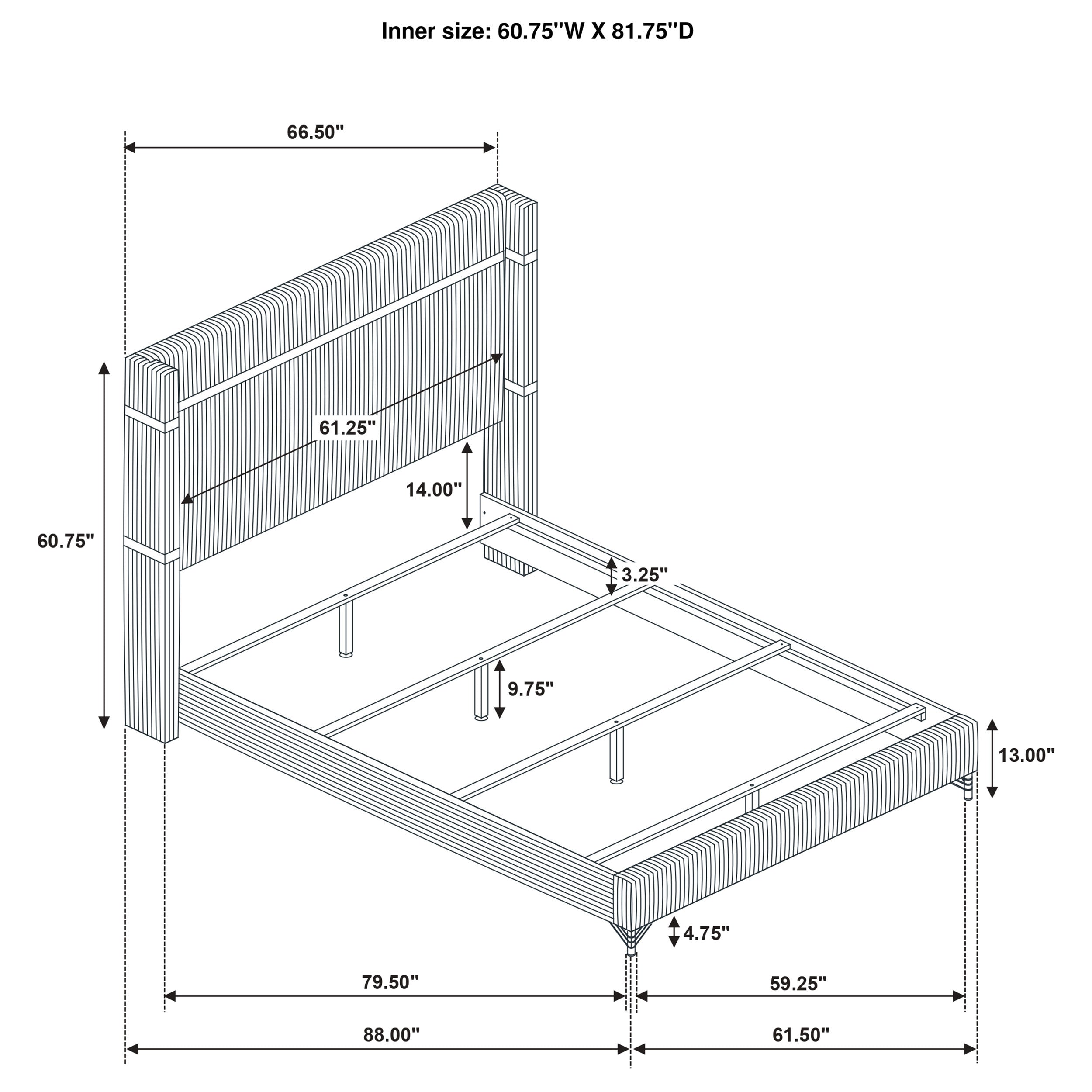 Lucia 4 Pc Bedroom Set