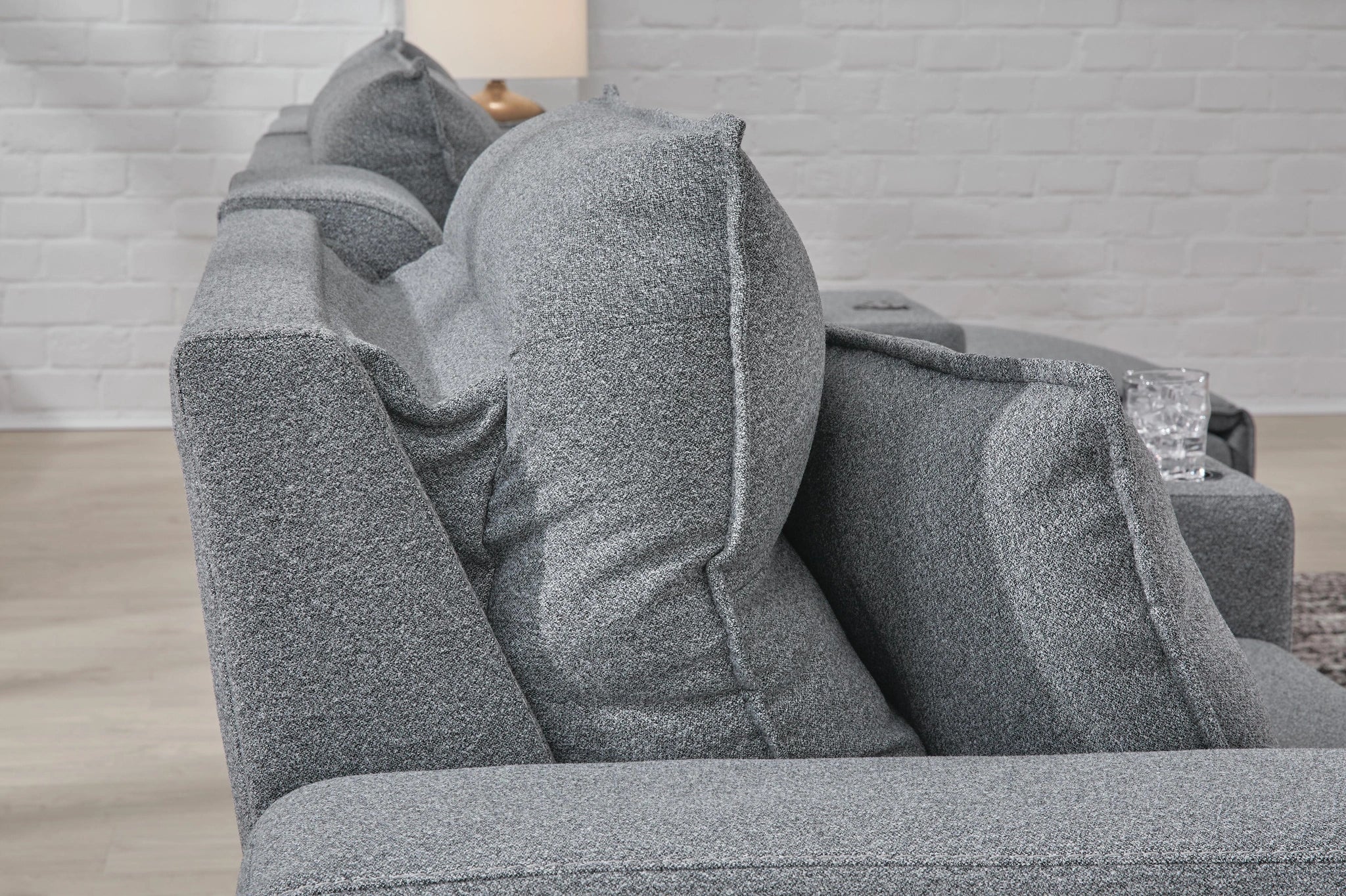 Modmax II Power Reclining Sectional with Audio Consoles
