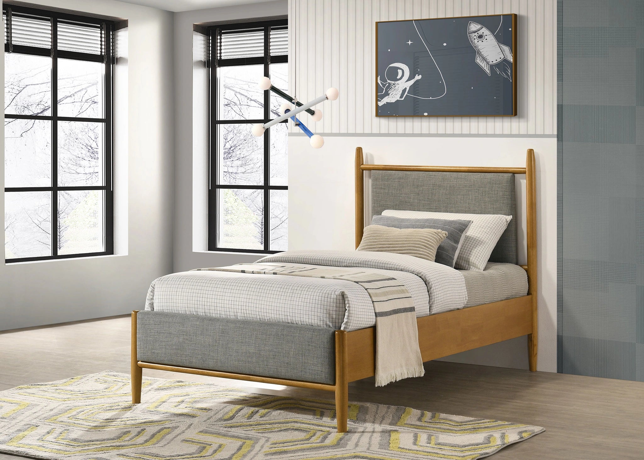 Mason Panel Platform Bed